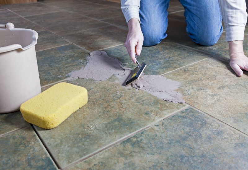 Floor Grout Replacement