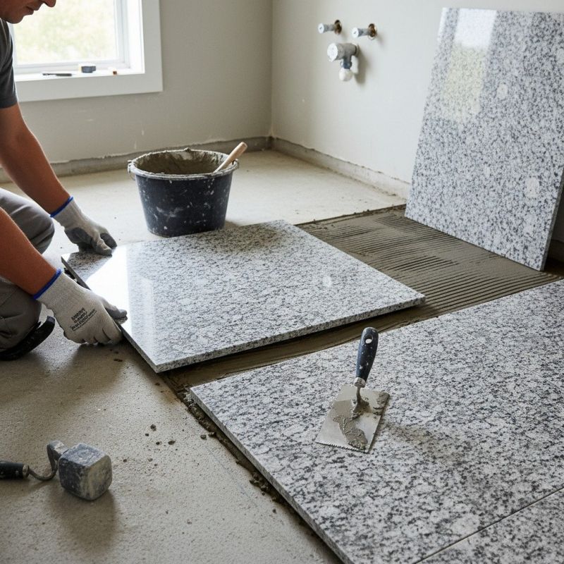 Granite Floor Installation